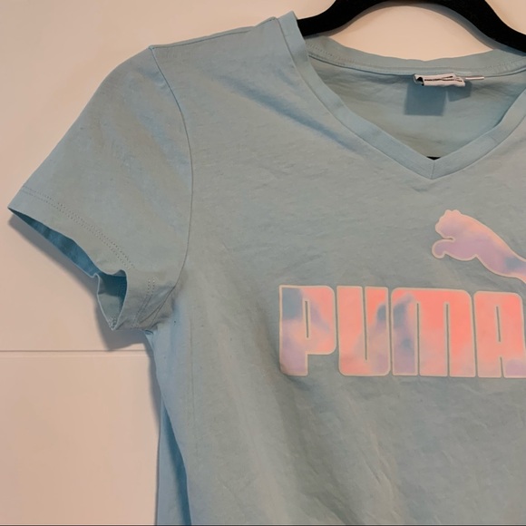 Puma | Branded Front Tie Tee Shirt - Picture 2 of 15